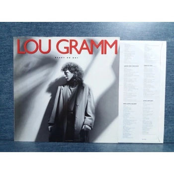 LOU GRAMM READY OR NOT MUSIC LP