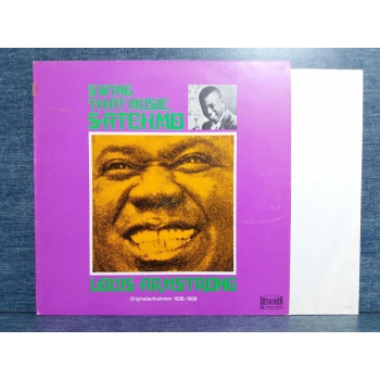 LOUIS ARMSTRONG SATCHMO SWING MUSIC LP