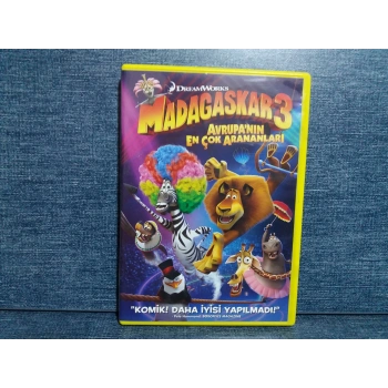 MADAGASKAR 3 DVD FİLM