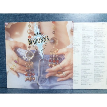 MADONNA LIKE A PRAYER MUSIC LP