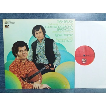 MAX BRUCH MENDELSSOHN ITZHAK PERLMAN ANDRE PREVIN