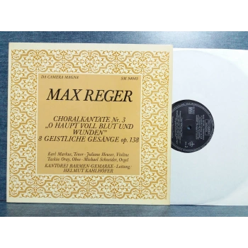MAX REGER CHORALKANTATE MUSIC LP