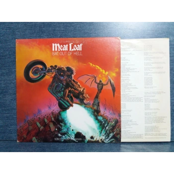 MEAT LOAF BAT OUT OF HELL MUSIC LP