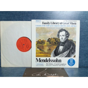 MENDELSSOHN FAMILY LIBRARY OF GREAT MUSIC LP