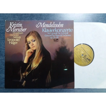 MENDELSSOHN KLAVIERKONZERT KRISTIN MERSCHER MUSIC LP