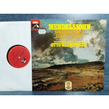 MENDELSSOHN SINFONIE Nr.3 SCHOTTISCHE OTTO KLEMPERER LP