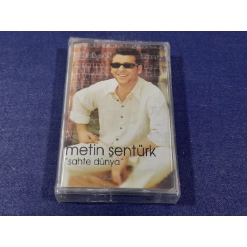 METİN ŞENTÜRK SAHTE DÜNYA MÜZİK KASET