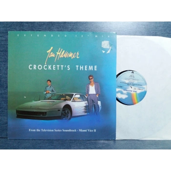 MIAMI VICE II JAN HAMMER SOUNDTRACK MAXI LP