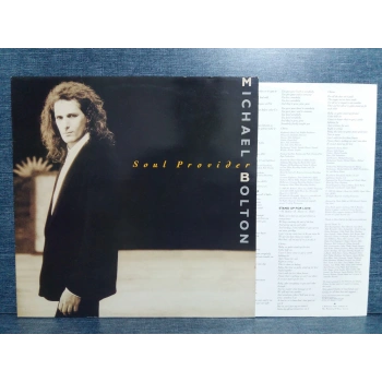 MICHAEL BOLTON SOUL PROVIDER  MUSIC LP