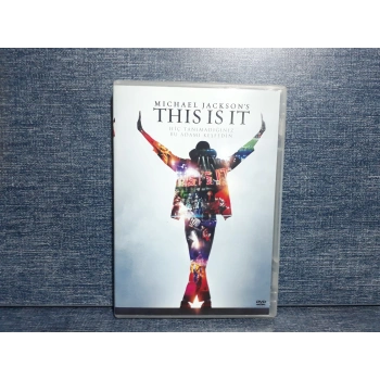 MICHAEL JACKSON THIS IS IT DVD FİLM