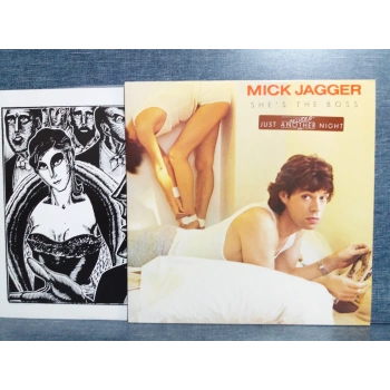 MICK JAGGER SHES THE BOSS MUSIC LP