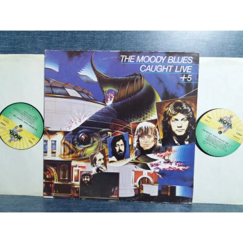 MOODY BLUES CAUGHT LIUVE 2 LP