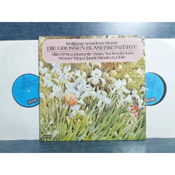 MOZART BLASER KONZERT KLARINET FLÖTE HORN 2 LP