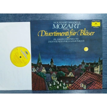 MOZART DIVERTIMENTI FÜR BLASER LP