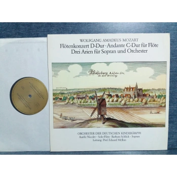 MOZART FLÜT KONZERT EDUARD MELKUS LP