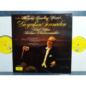 MOZART GROSSEN SERENADEN KARL BÖHM 2 LP