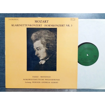 MOZART KLARINETTEN HORN KONZERT MUSIC LP