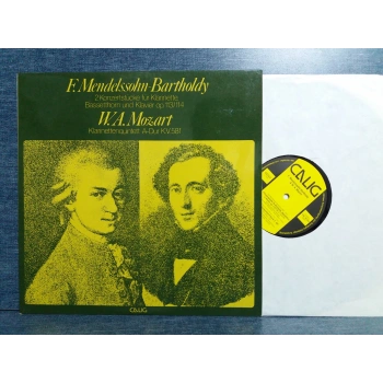 MOZART MENDELSSOHN BARTHOLDY KLARINET HORN KLAVIER LP