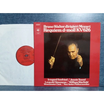 MOZART REQUIEM D-MOLL KV 626 BRUNO WALTER LP