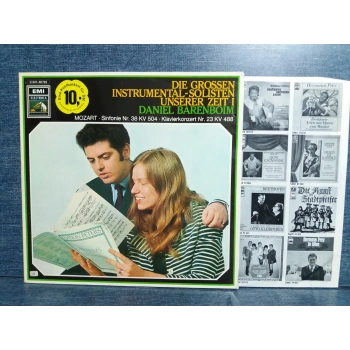 MOZART SINFONIE Nr.38 KLAVIER Nr.23 BORENBEIM LP