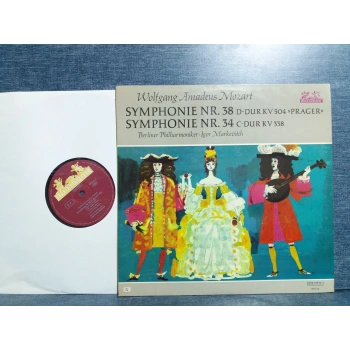 MOZART SYMPHONIE Nr.34-38 IGOR MARKEVITCH LP