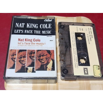 NAT KING COLE LETS FACE THE MUSIC MÜZİK KASET
