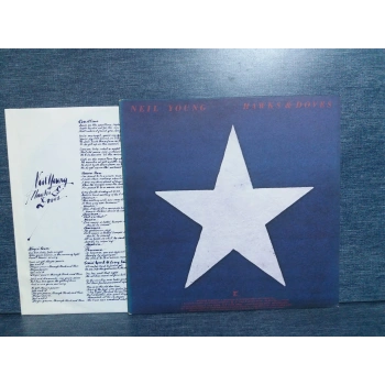 NEIL YOUNG HAWKS DOVES MUSIC LP