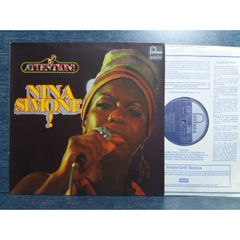 NINA SIMONE ATTENTION HITS MUSIC LP