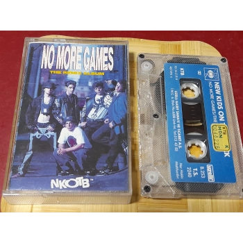 NKOTB NEW KIDS ON THE BLOCK NO MORE GAMES MÜZİK KASET