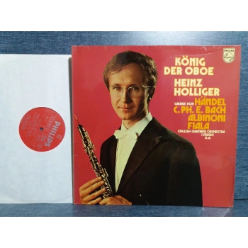 OBEO HANDEL BACH ALBINONI FIALA HEINZ HOLLIGER LP