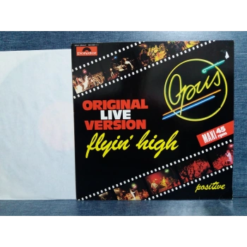 OPUS FLYIN HIGH LIVE VERSION POSITIVE MAXI LP