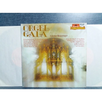 ORGEL GALA GÜNTER BRAUSİNGER  MUSIC 2 LP ALBUM