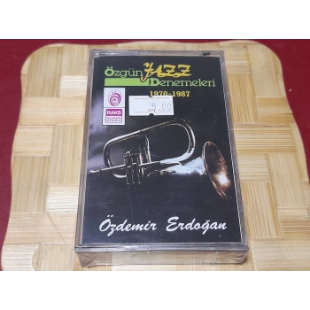 ÖZDEMİR ERDOĞAN JAZZ DENEMELERİ MÜZİK KASET