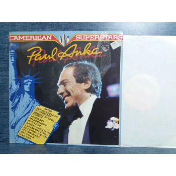 PAUL ANKA AMERICAN SUPERSTAR  MUSIC LP