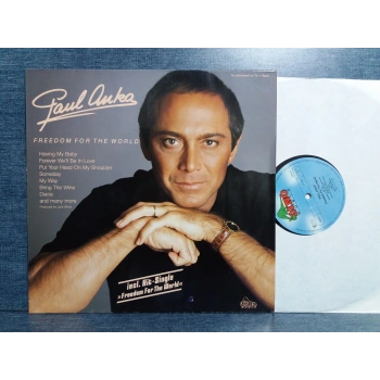 PAUL ANKA FREEDOM FOR THE WORLD LP
