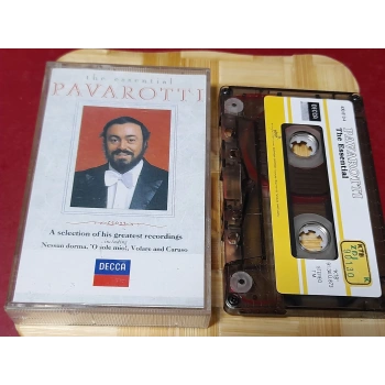 PAVAROTTI ESSENTIAL GREAT RECORDING MÜZİK KASET