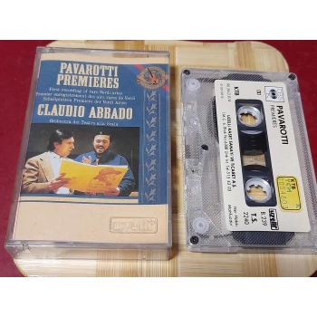 PAVAROTTI PREMIERES ABBADO MÜZİK KASET