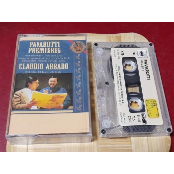 PAVAROTTI PREMIERES CLAUDIO ABBADO MÜZİK KASET