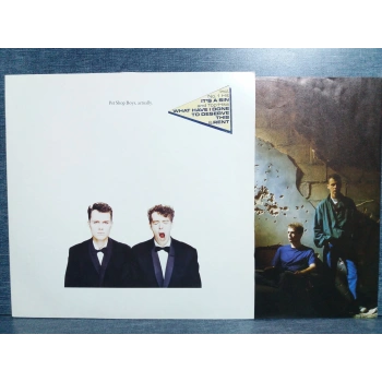 PET SHOP BOYS ACTUALLY MUSIC LP