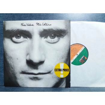 PHIL COLLINS FACE VALUE MUSIC LP