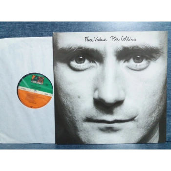 PHIL COLLINS FACE VALUE MUSIC LP