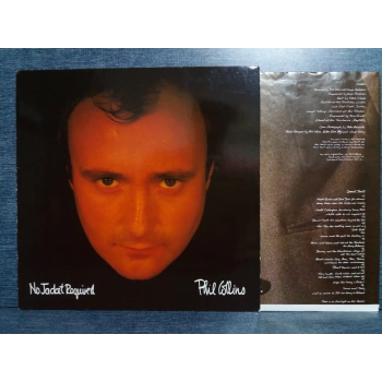 PHIL COLLINS NO JACKET REQUIED LP
