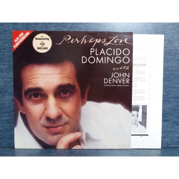 PLACIDO DOMINGO WITH JOHN DENVER  LP