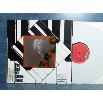 PLAY BACH AUX CHAMPS ELYSEES JACQUES LOUSSIER  LP