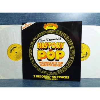 POP HISTORY 40 TRACKS MUSIC 2 LP