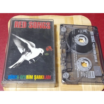 RED SONGS DEVRİM ŞARKILARI MÜZİK KASET