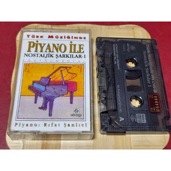 RIFAT ŞANLIEL PİANO ŞARKILARI MÜZİK KASET