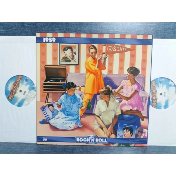 ROCK N ROLL 19549 HITS MUSIC 2 LP