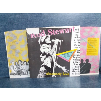 ROD STEWART ABSOLUTELY LIVE MUSIC 2 LP