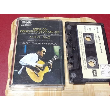 RODRIGO CONCIERTO DE ARANJUEZ ALIRIO DIAZ  MÜZİK KASET